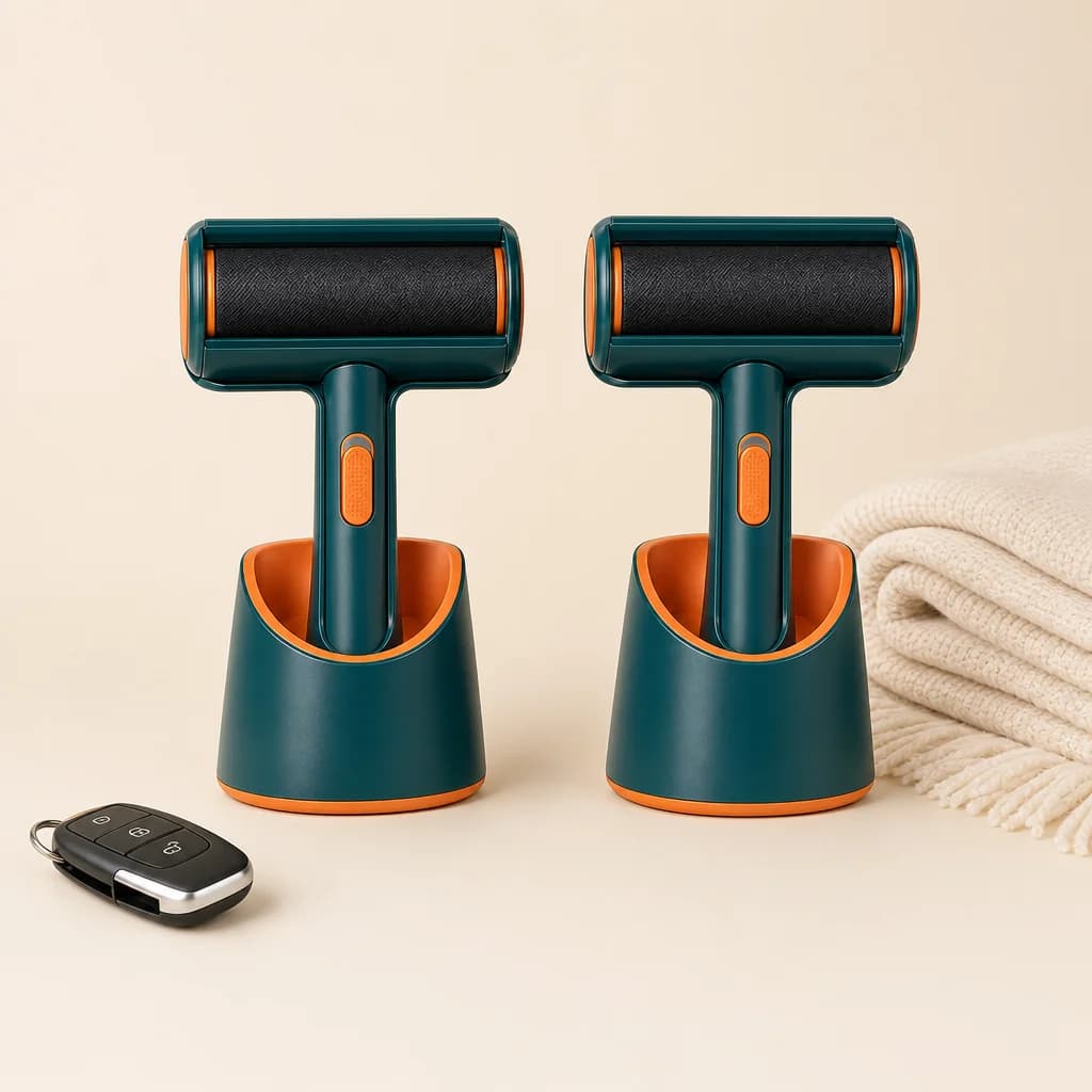 FurGone Pro Roller two pack for home and car